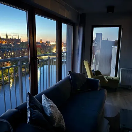 Chmielna Penthouse River View Appartement Gdańsk
