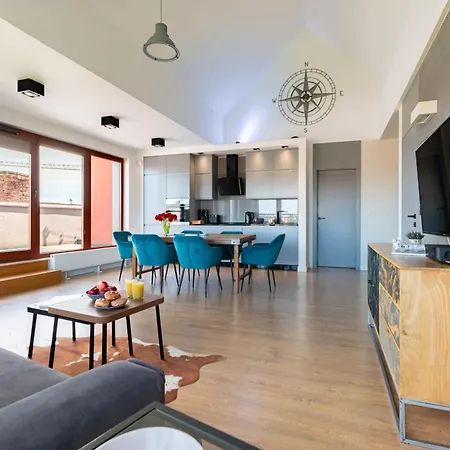 Chmielna Penthouse River View Appartement Gdańsk