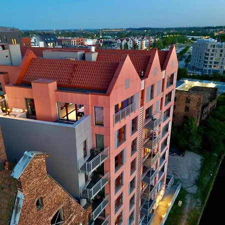 Chmielna Penthouse River View Appartement Gdańsk